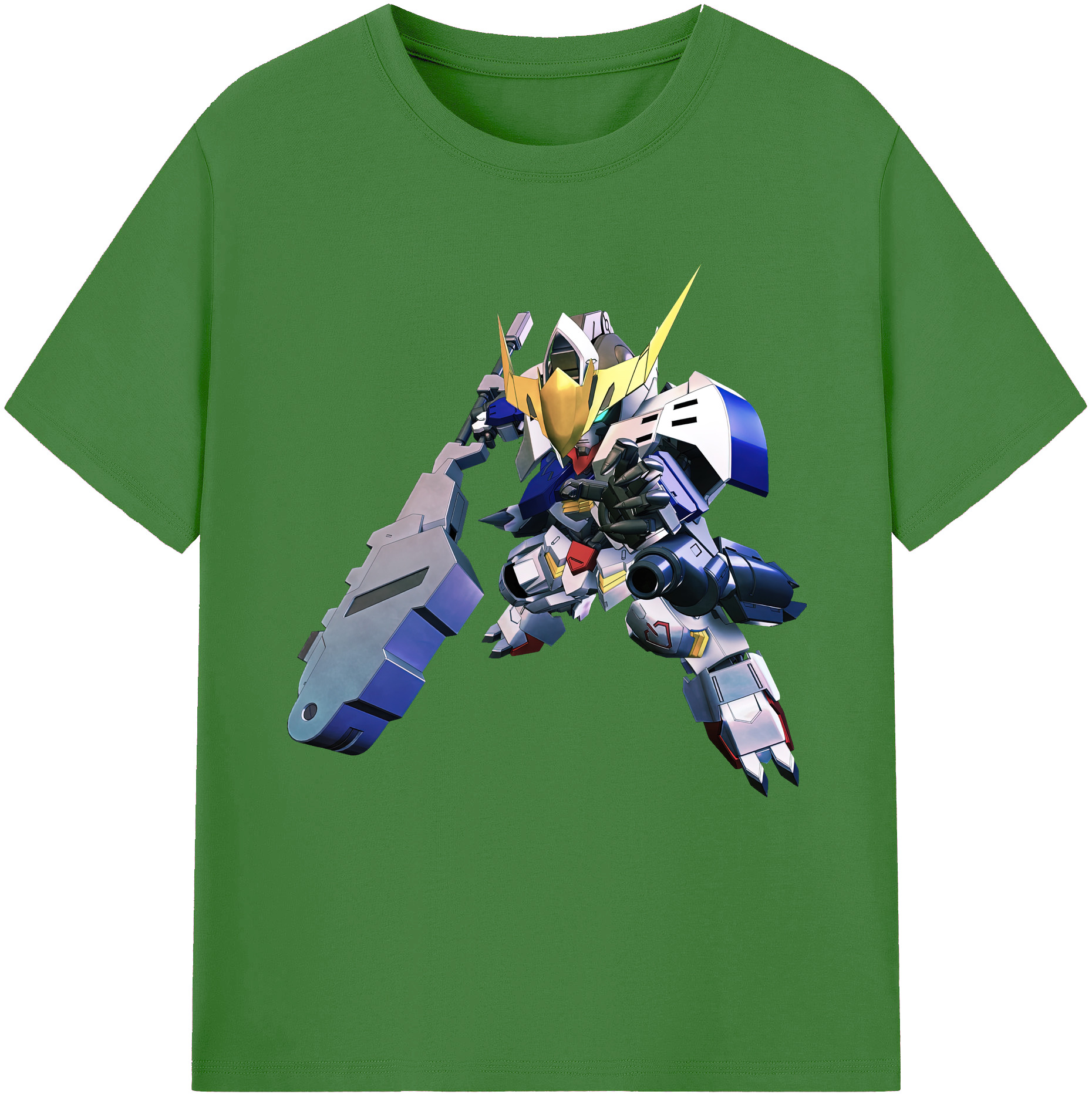 （画像用） 機動戦士ガンダム Mobile Suit Gundam レディースカジュアルプリントTシャツ（綿100％）